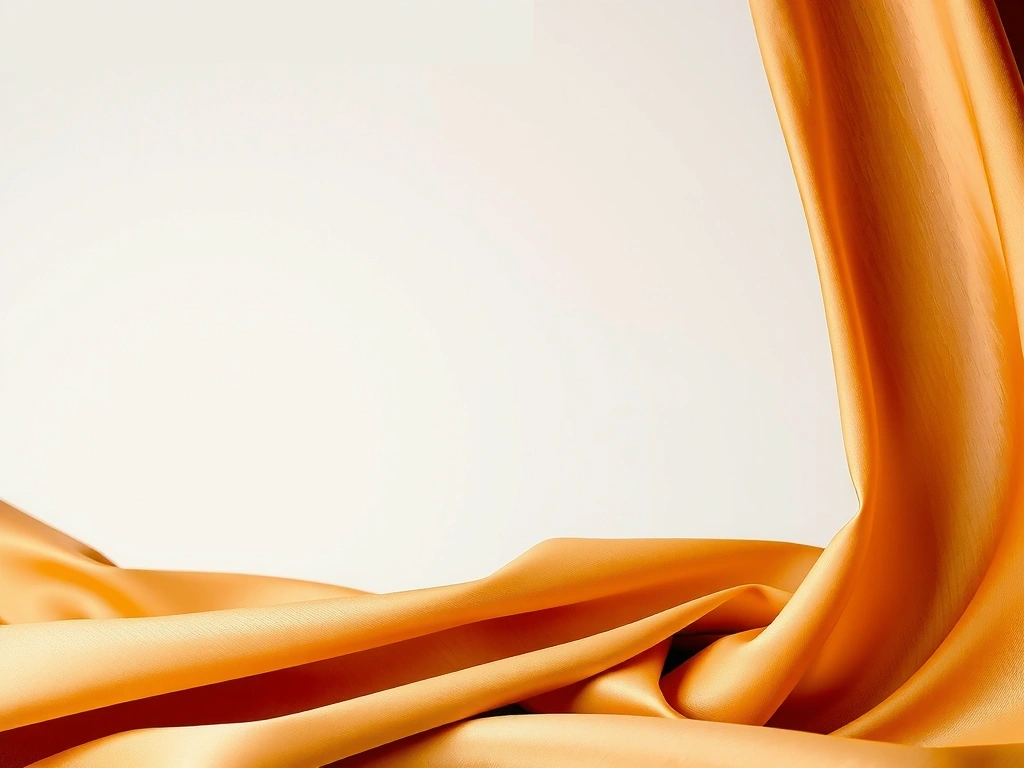 Kompozycja wstęg w kolorze ochry i platyny